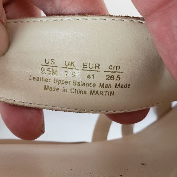 Franco Sarto Martin platform heels in natural - Picture 4 of 6